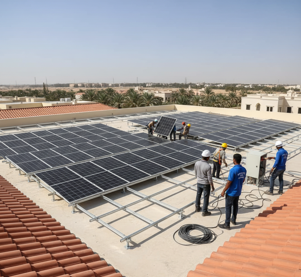 26.95 kWp Solar On-Grid System - East Riffa Villa