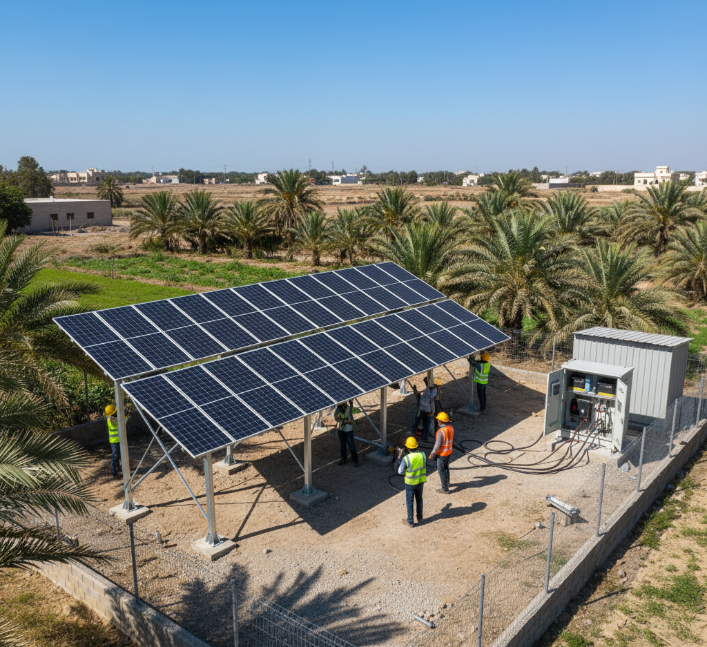 3 kWp Solar Off-Grid System - Karranah Farm