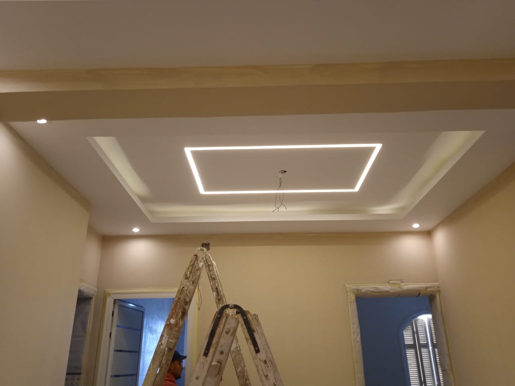Residential Gypsum Ceilings with LED Linear Lighting image 6