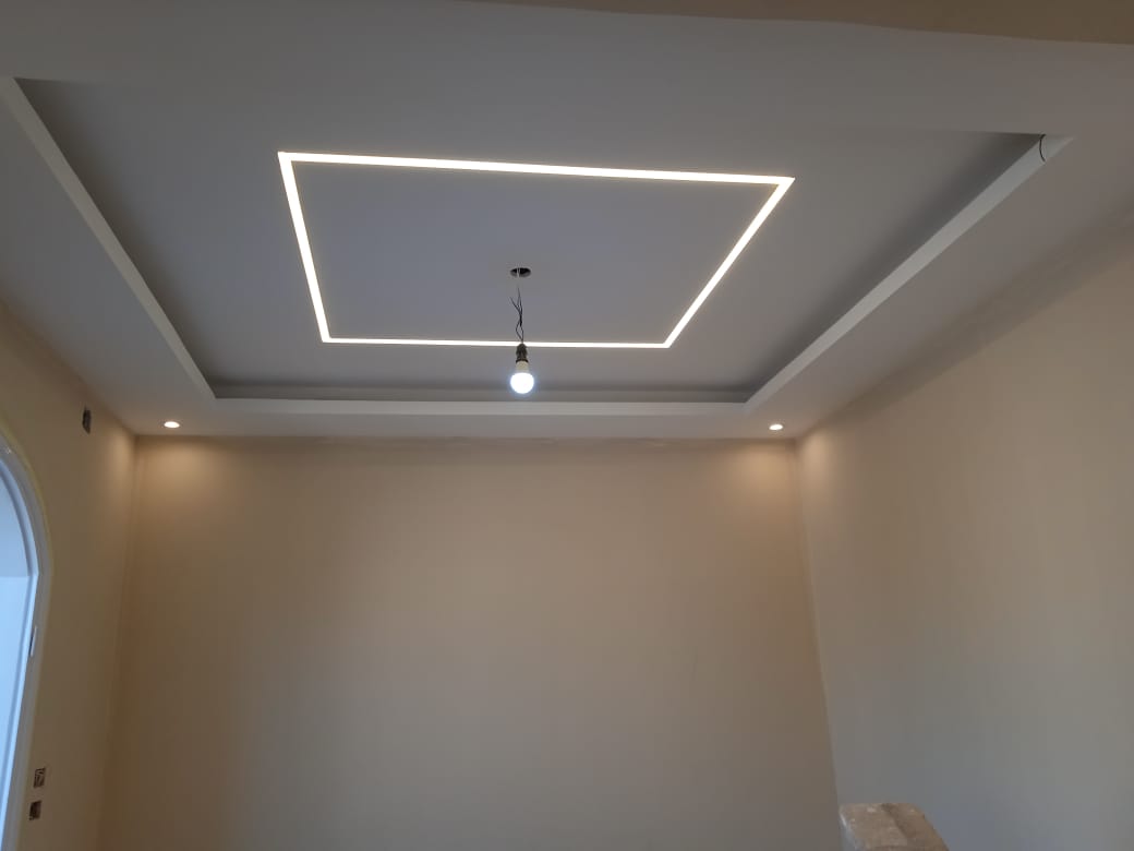 Residential Gypsum Ceilings with LED Linear Lighting image 8