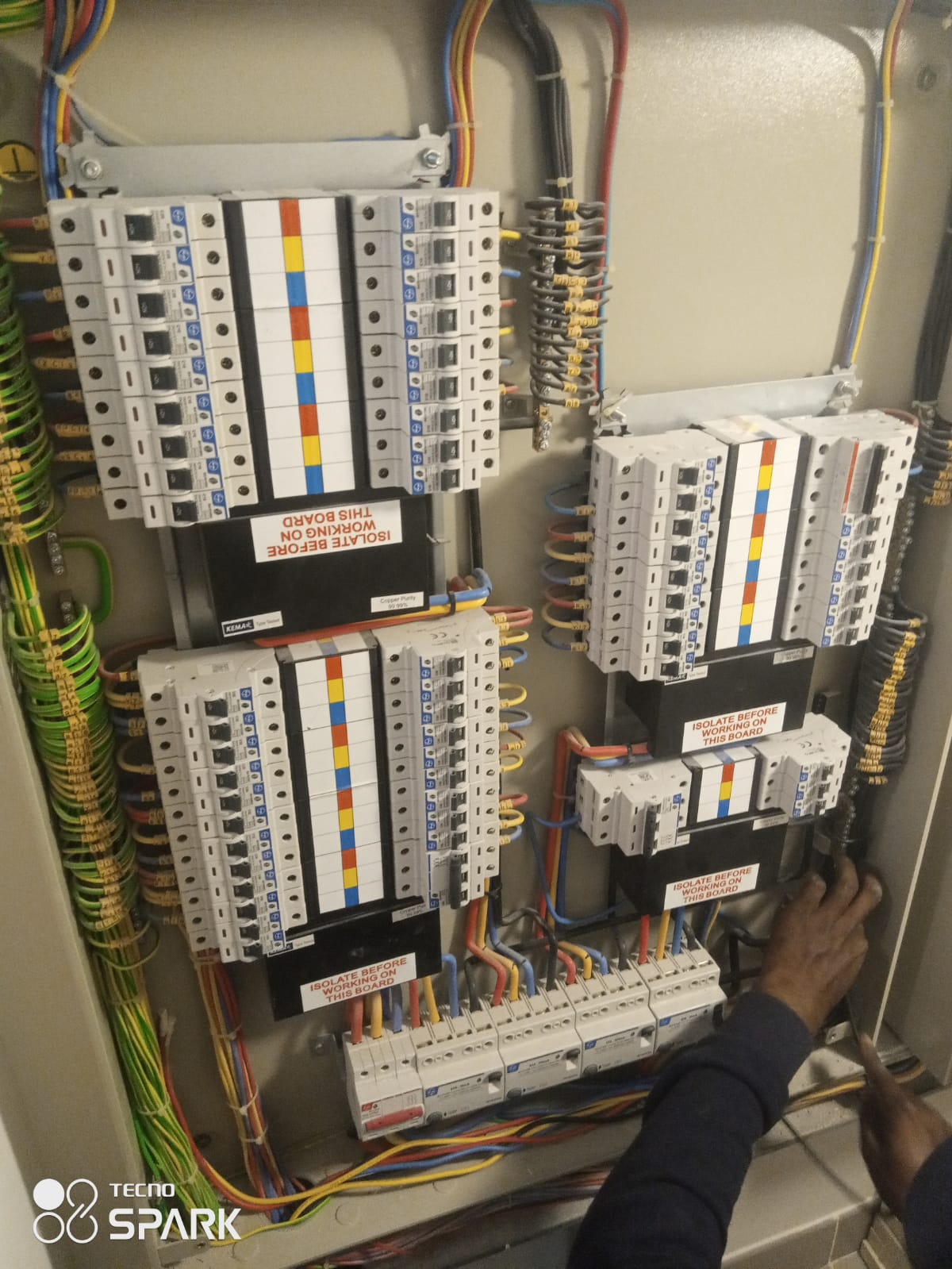 Electrical Wiring - Two-Floor Villa East Riffa
